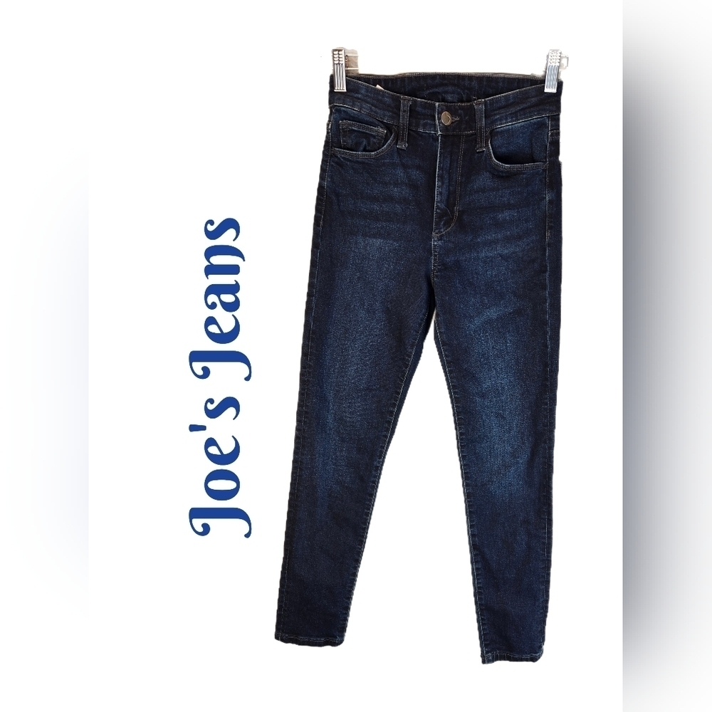 Joe's Jeans Dark Wash Denim Sz 24x26.5 Skinny Stretch Comfort